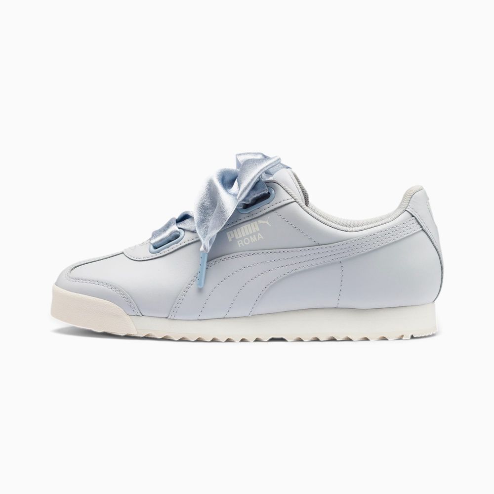Puma Roma Heart Metallic Női Sportcipő - Titán ( Hungary - DFJON4895 )